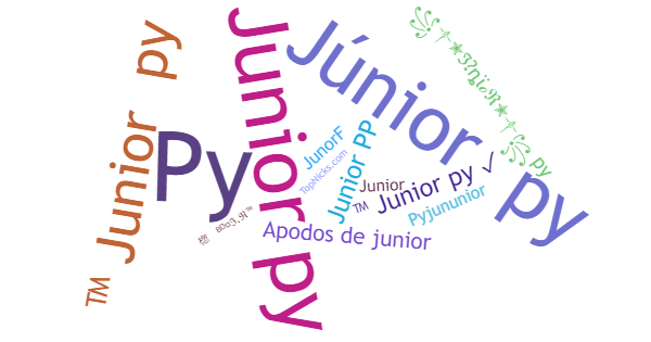 Apelidos para Juniorpy