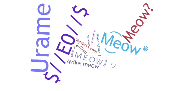 Apelidos para Meow