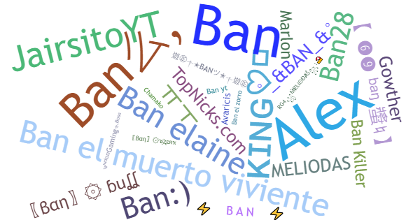 Apelidos para Ban