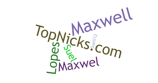 Apelidos para Maxwell