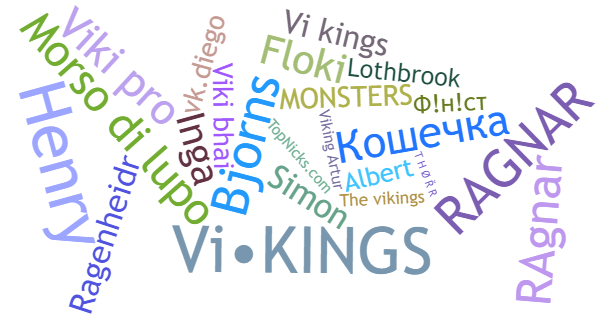 Apelidos para Vikings