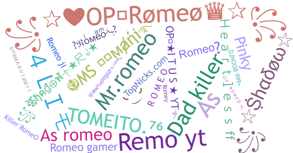 Apelidos para Romeo