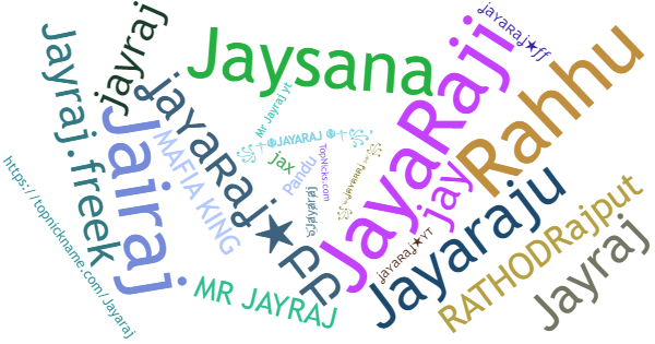 Apelidos para Jayaraj