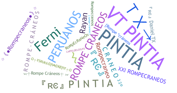 Apelidos para Rompecraneos