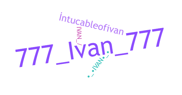 Apelidos para Ivan