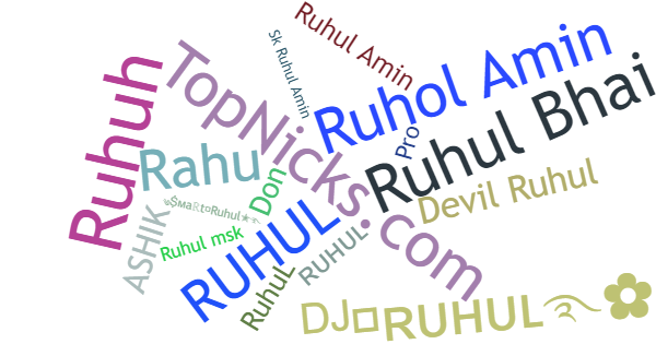 Apelidos para Ruhul