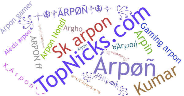 Apelidos para Arpon