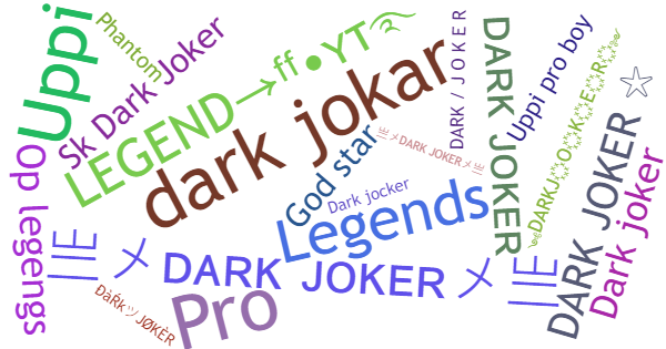 Apelidos para Darkjoker