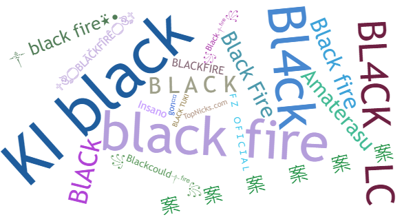 Apelidos para BlackFire