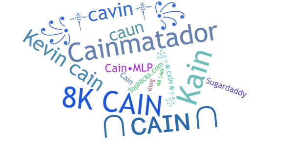 Apelidos para Cain