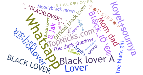 Apelidos para Blacklover