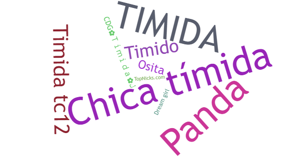 Apelidos para Timida