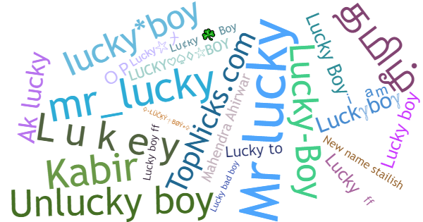 Apelidos para Luckyboy