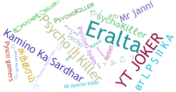 Apelidos para PsychoKiller