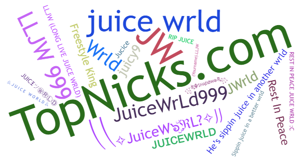 Apelidos para JuiceWRLD