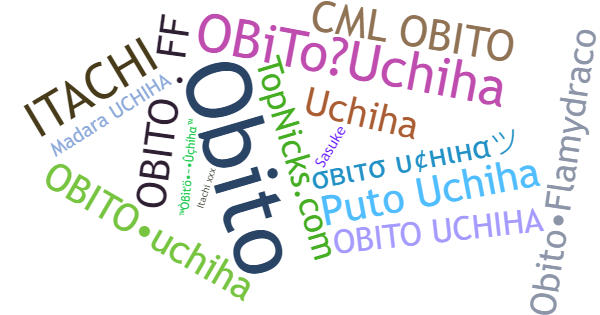 Apelidos para ObitoUchiha