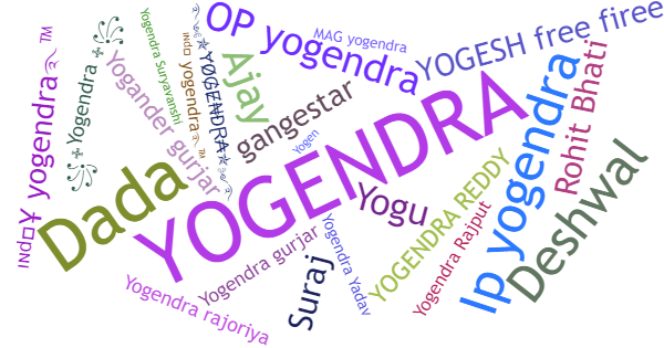 Apelidos para Yogendra