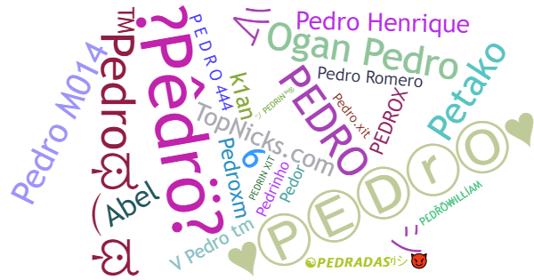 Apelidos para Pedro