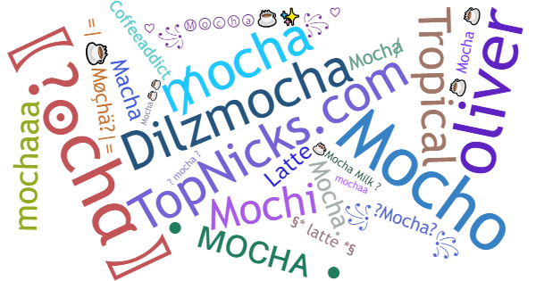 Apelidos para Mocha