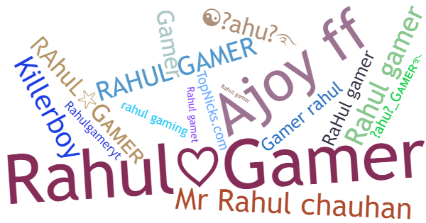 Apelidos para Rahulgamer