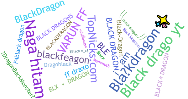 Apelidos para Blackdragon