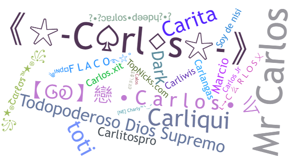 Apelidos para Carlos