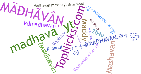 Apelidos para Madhavan