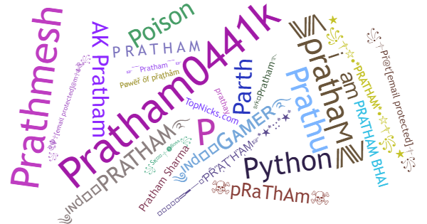 Apelidos para Pratham