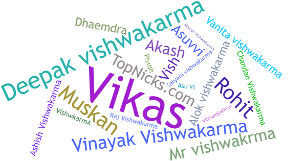 Apelidos para Vishwakarma