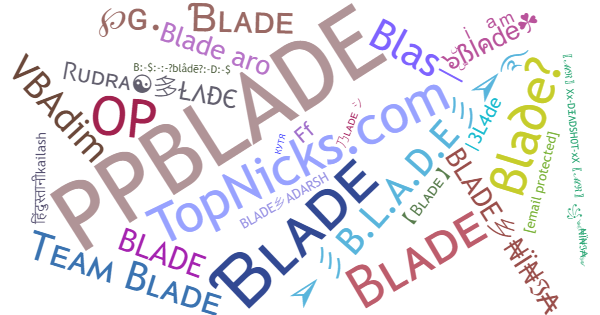 Apelidos para Blade